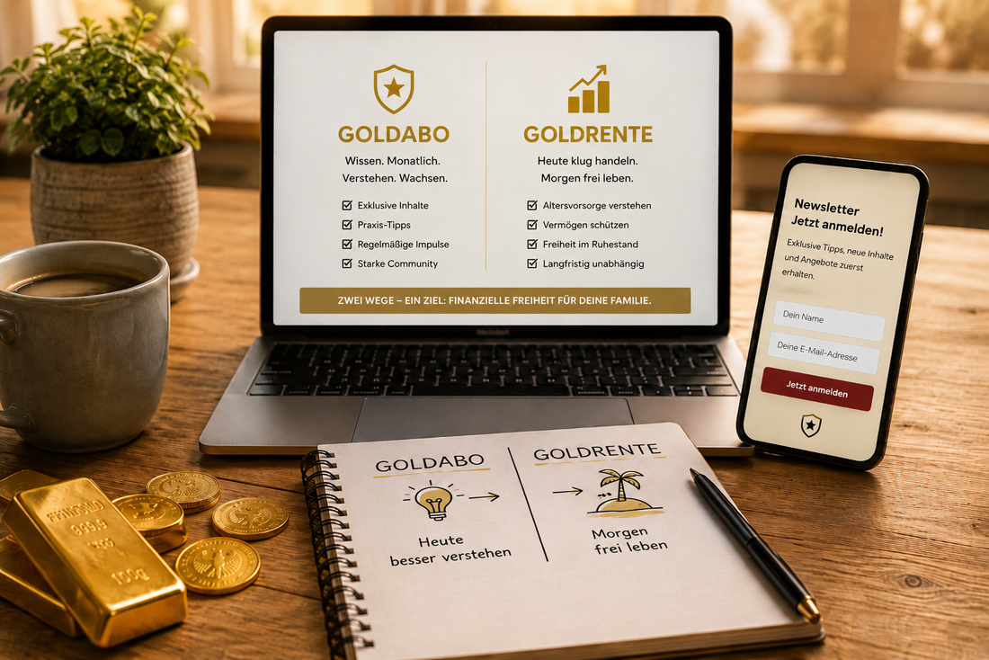 Goldabo und Goldrente verständlich erklärt